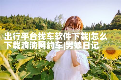 出行平台找车软件下载|男娘日记