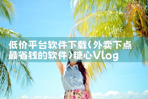 低价平台软件下载|糖心Vlog入口