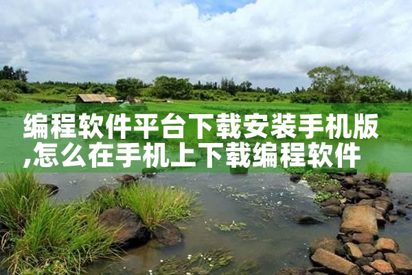 编程软件平台下载安装手机版